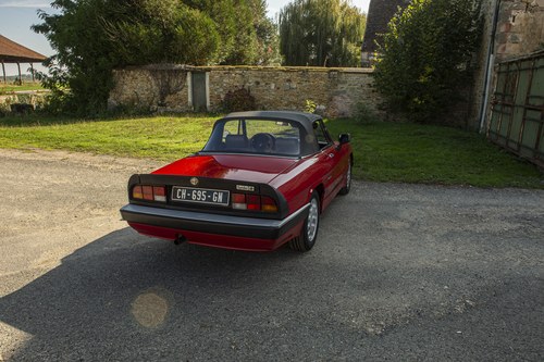 1987 Alfa Romeo Spider Series 2000 Quadrifoglio Verde Series 3 'Aerodinamica' In vendita (immagine 11 di 169)