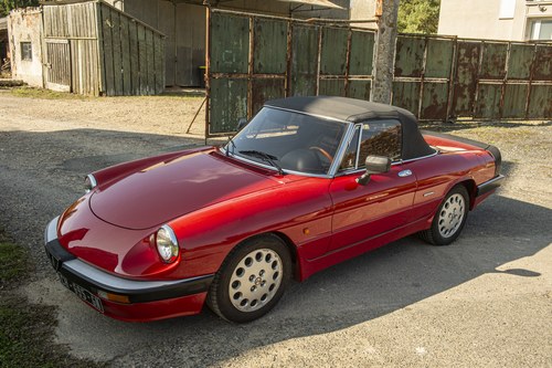 1987 Alfa Romeo Spider Series 2000 Quadrifoglio Verde Series 3 'Aerodinamica' In vendita (immagine 21 di 169)