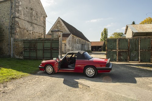 1987 Alfa Romeo Spider Series 2000 Quadrifoglio Verde Series 3 'Aerodinamica' In vendita (immagine 26 di 169)