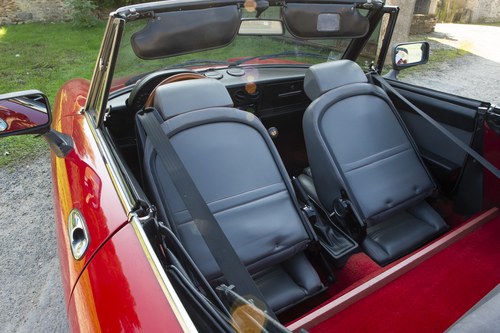 1987 Alfa Romeo Spider Series 2000 Quadrifoglio Verde Series 3 'Aerodinamica' In vendita (immagine 86 di 169)