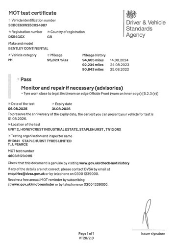 2004 Bentley Continental GT In vendita (immagine 164 di 211)