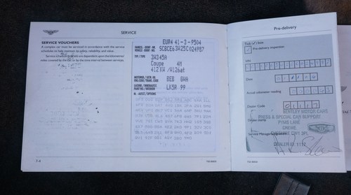 2004 Bentley Continental GT In vendita (immagine 201 di 211)