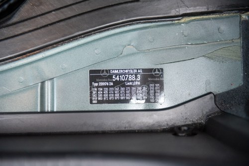 2004 Mercedes-Benz W220 S600L LWB Limousine In vendita (immagine 77 di 125)