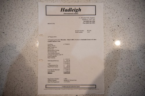 2004 Mercedes-Benz W220 S600L LWB Limousine In vendita (immagine 125 di 125)