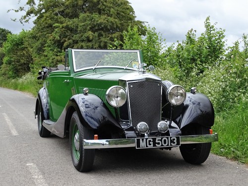1936 Railton Eight Drophead Coupe For Sale by Auction