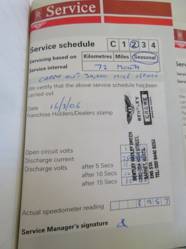 1997 Bentley Azure à venda (imagem 318 de 374)