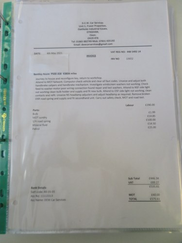 1997 Bentley Azure à venda (imagem 336 de 374)