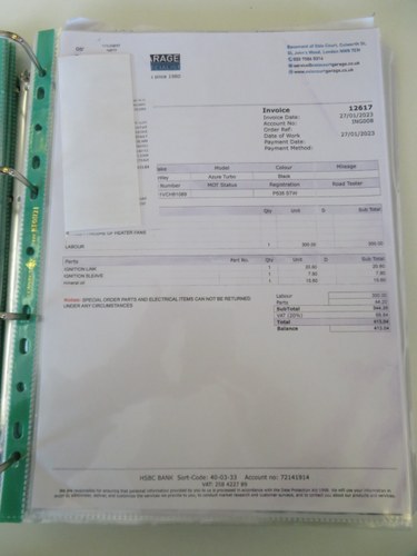 1997 Bentley Azure à venda (imagem 340 de 374)