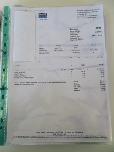 1997 Bentley Azure à venda (imagem 345 de 374)