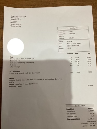 1997 Bentley Azure à venda (imagem 374 de 374)