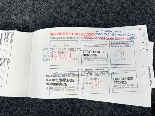 1989 Honda Legend Coupe 2.7L V6 Exclusive For Sale (picture 134 of 139)