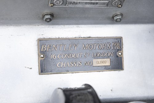 1934 Royce Bentley Speed 8 6.5-Litre Le Mans Style Tourer à vendre (picture 106 of 154)