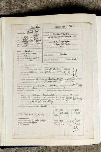 1934 Royce Bentley Speed 8 6.5-Litre Le Mans Style Tourer à vendre (picture 145 of 154)