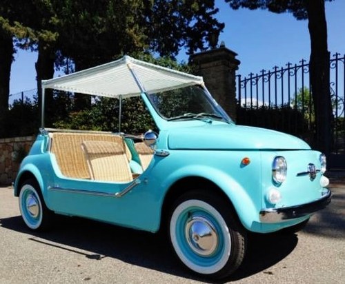 FIAT 500 as JOLLY BEACH tribute & THERMIC ENGINE VERKAUFT