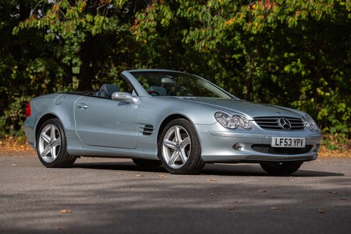 2003 MERCEDES-BENZ SL500 Te koop bij veiling