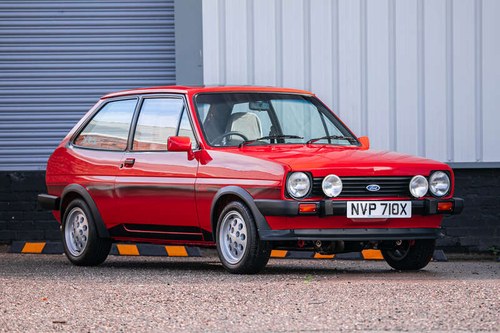 1982 FORD FIESTA MK1 XR2 For Sale by Auction