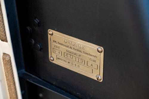 1935 Delage D4 à vendre (picture 45 of 54)