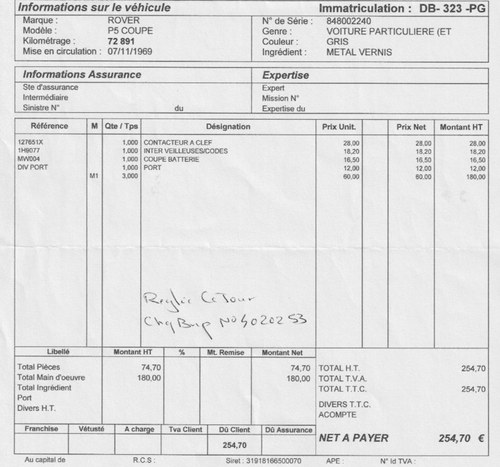 1969 Rover P5B Coupé zum Verkauf (Bild 47 von 47)