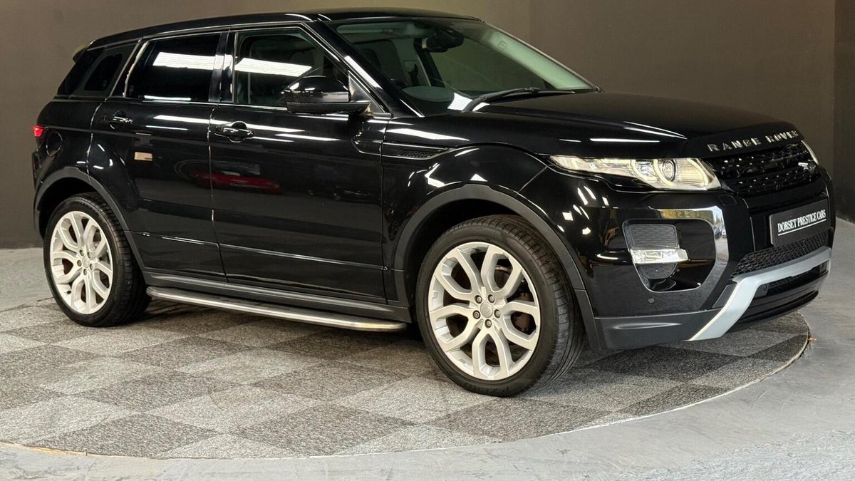 2014 Land Rover Range Rover Evoque Negro Automático Volante a la ...