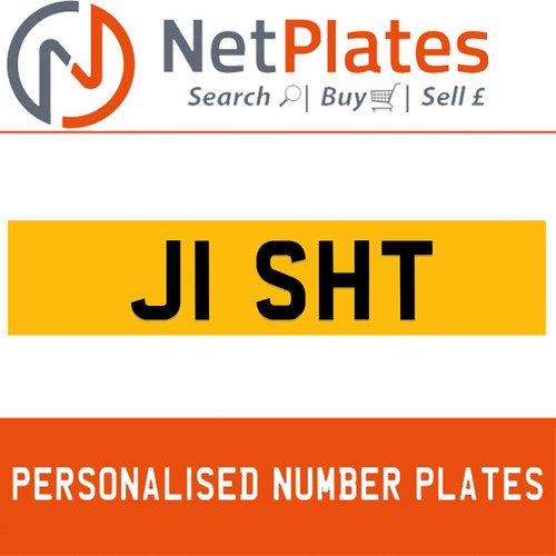 J1 SHT Private Number Plate On DVLA Retention Ready To Go In vendita