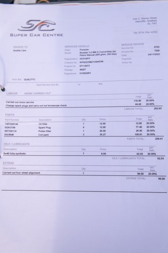 2001 Porsche Boxster 986S En venta (imagen 169 de 169)