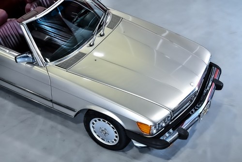 1986 Mercedes-Benz R107 560SL Convertible 5,6L V8 En venta (imagen 82 de 112)