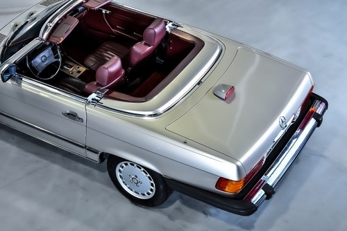 1986 Mercedes-Benz R107 560SL Convertible 5,6L V8 En venta (imagen 94 de 112)