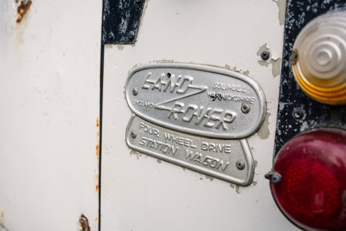 1981 Land Rover Series III 109" V8 Safari Station Wagon à venda (imagem 105 de 194)