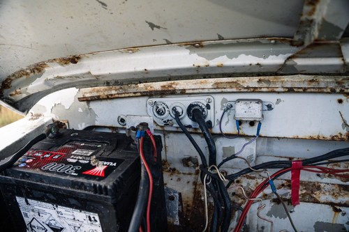 1981 Land Rover Series III 109" V8 Safari Station Wagon à venda (imagem 162 de 194)