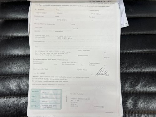 1961 Humber Super Snipe Series III For Sale (picture 108 of 121)