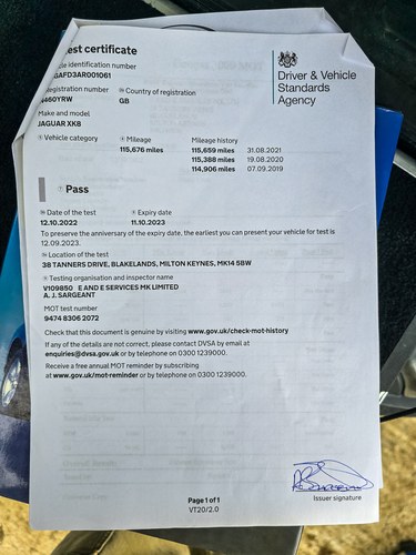 1996 Jaguar XK8 (X100) For Sale (picture 240 of 251)