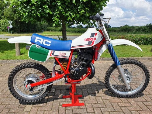 1983 DERBI RC250 motocross bike SOLD