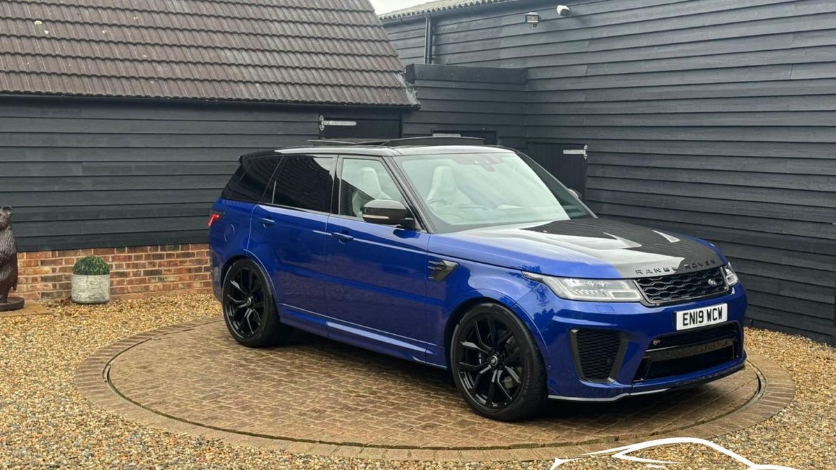 2019 Blue Range Rover 2019 Land Rover Range Rover Sport Blue Automatic, 7+ speed Right Hand ...