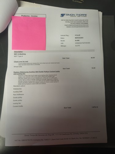 2003 Mercedes-Benz SL600 (R230) En venta (imagen 329 de 368)