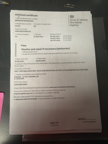 2003 Mercedes-Benz SL600 (R230) En venta (imagen 335 de 368)