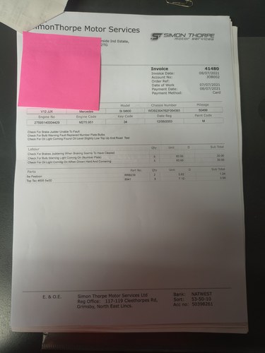 2003 Mercedes-Benz SL600 (R230) En venta (imagen 336 de 368)