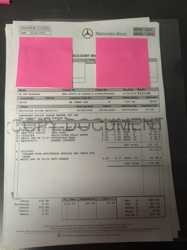 2003 Mercedes-Benz SL600 (R230) En venta (imagen 354 de 368)