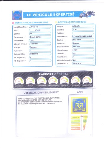 1957 Citroën Traction Avant 11 BL Te koop (foto 24 van 35)