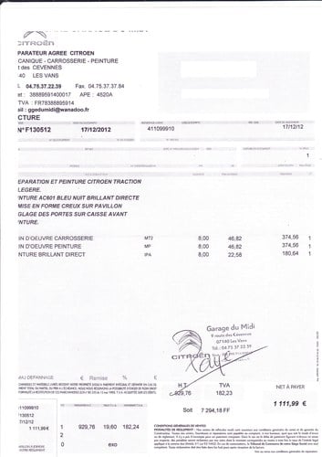 1957 Citroën Traction Avant 11 BL Te koop (foto 28 van 35)