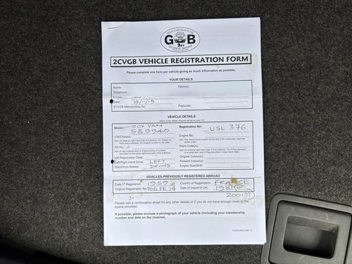 1959 Citroën 2CV Van For Sale (picture 135 of 141)