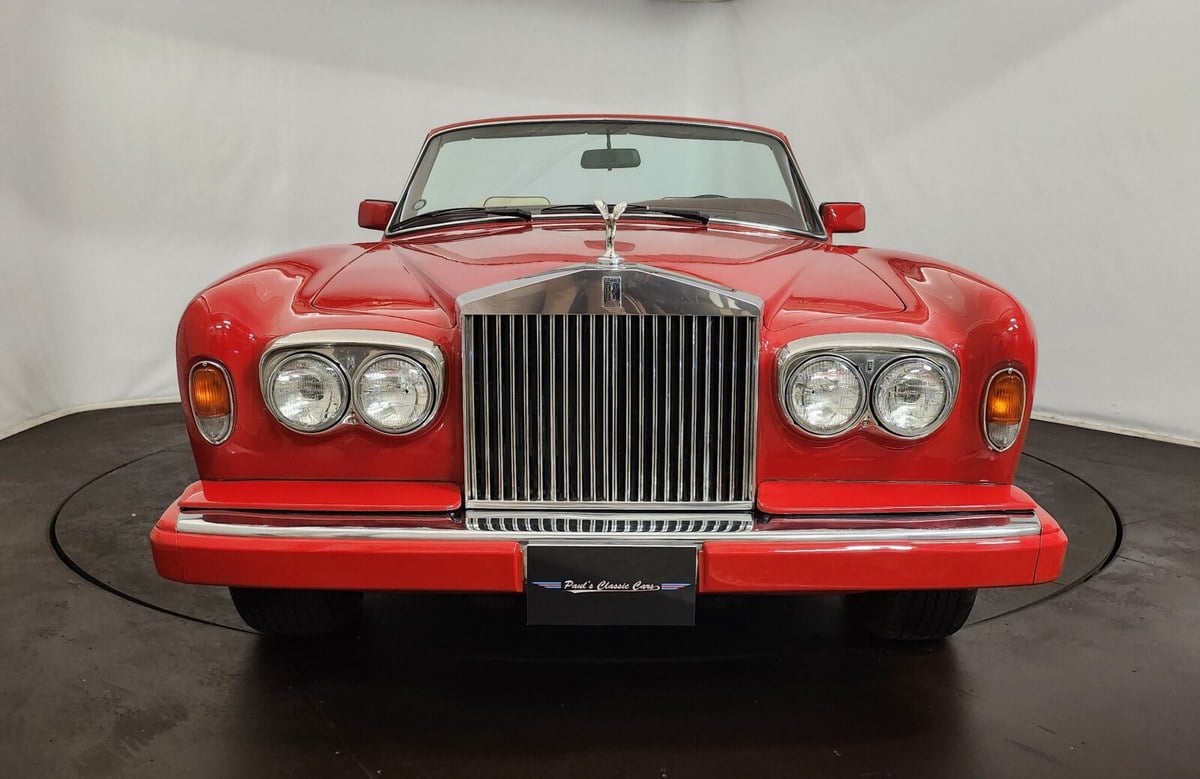 1988 Rolls Royce Corniche Red Automatic 3 Speed In France For Sale 1988-rolls-royce-corniche-red-automatic-3-speed-in-france-for-sale