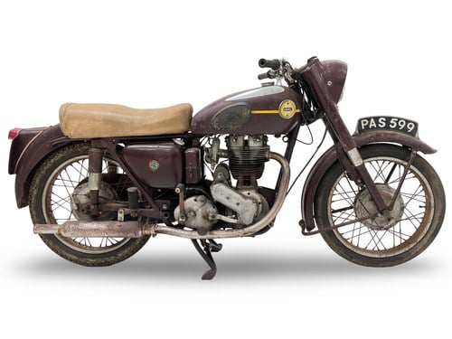 LOT 539 – 1957 Ariel NH350 Red Hunter For Sale by Auction