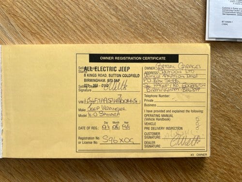 1998 Jeep Wrangler TJ Sahara 4L For Sale (picture 260 of 275)