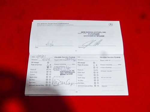 2000 Mercedes-Benz R129 SL500 Convertible 5,0L V8 zum Verkauf (Bild 107 von 110)