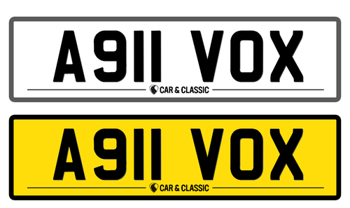 Private Registration - A911 VOX à venda (imagem 1 de 1)