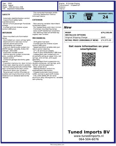 2002 Jaguar XK8 Convertible 4,0L V8 à vendre (picture 102 of 102)
