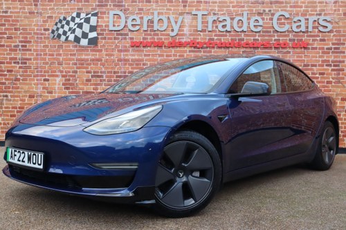 2022 TESLA Model 3 Standard Range Plus Saloon 4dr Electric A For Sale