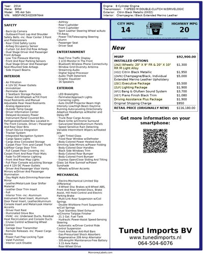 2014 BMW M5 Sedan 4,4L V8 à vendre (picture 112 of 113)