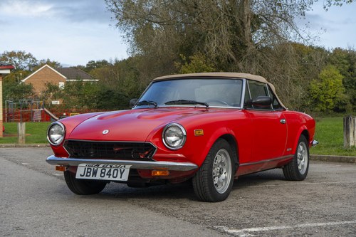 1983 Fiat 124 Sport Spider For Sale (picture 54 of 128)
