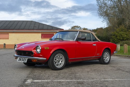1983 Fiat 124 Sport Spider For Sale (picture 55 of 128)